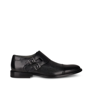 Double monks 'Cellian' in shiny leather by BOSS