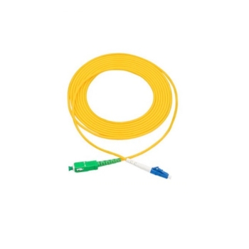 Jumper fibra optica SC-LC color amarillo unimodo 20 metros Condumex