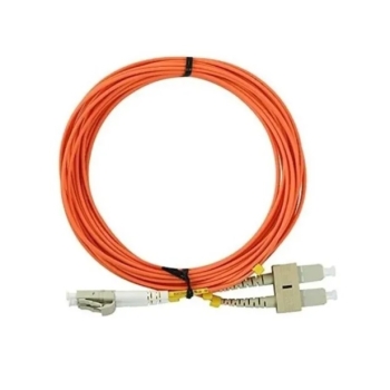 Jumper fibra optica SC-LC 62.5  color naranja multimodo 17.5 metros Condumex