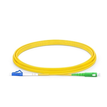 Jumper fibra optica LC-SC color amarillo  20 metros Condumex