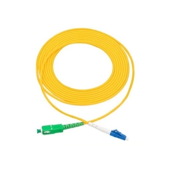 Jumper fibra optica SC-LC color amarillo unimodo 15 metros Condumex