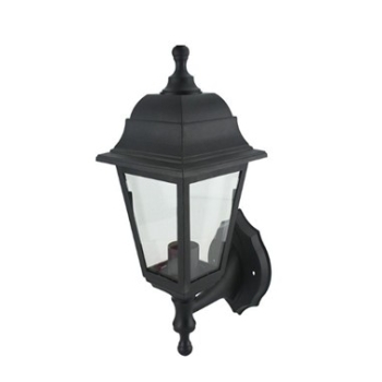 Farol de pared clasico negro 60w  127v exterior Marca Sanelec