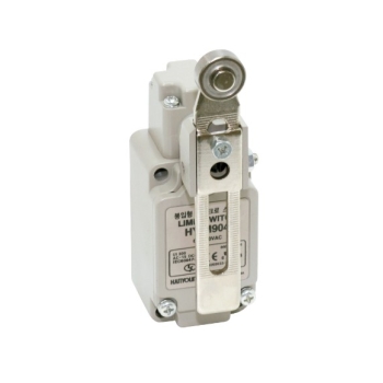 Limit switch con brazo de rodillo ajustable contacto 1NA+1NC 6amp Mca.HANYOUNG