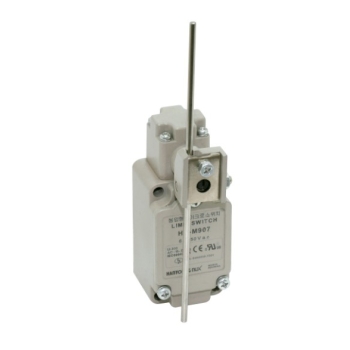 Limit switch con brazo de varilla ajustable contacto 1NA+1NC 6amp Mca.HANYOUNG