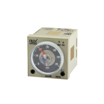 Timer 11 Pin con Dial multirango multifunción y multivoltaje 24/240 VCA 6/240vcd Timer 48x48mm  Mca.HANYOUNG