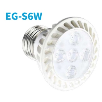 Foco tipo MR16 6W  1100Lm 3000K Blanco Frio GU10 85-130V Mca Energain