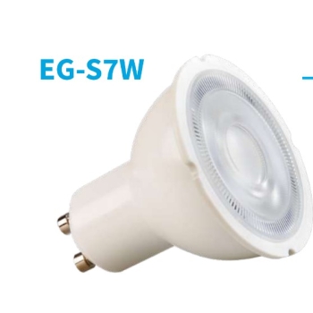 Foco tipo MR16 7W  600Lm 3000K Blanco Frio GU10 127V Mca Energain