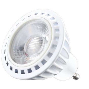 Foco tipo MR16 8W  650Lm 3000K Blanco Frio GU10 100-240V Mca Energain