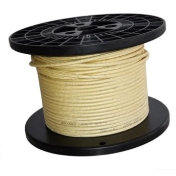 Cable fibra de vidrio cobre silicon alta temperatura cal.18 200° x metro Marca Ceiv