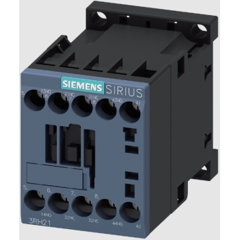 Contactor auxiliar Sirius tamaño S00 2NA+2NC 10A Bobina 24VCA 60hz