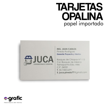 Tarjetas de presentación por ciento