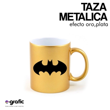 TAZA EFECTO METALICO