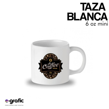 TAZA 6OZ Personalizada