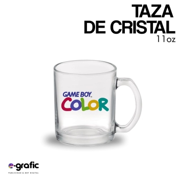 TAZA DE CRISTAL Personalizada