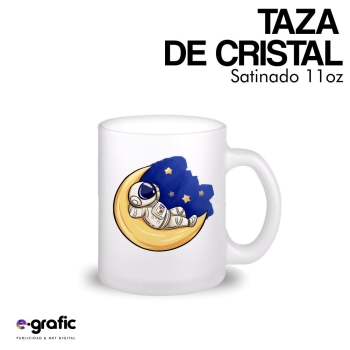 TAZA CRISTAL SATINADA Personalizada