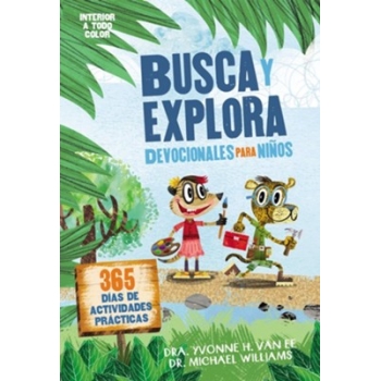 Busca y explora devocional para niños 6 a 10 años