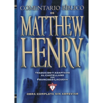 Comentario Biblico Matthew Henry