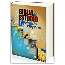 Biblia de Estudio Mundo Hispano Tapa Dura