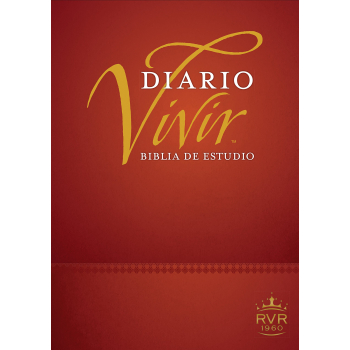 Biblia de estudio Diario Vivir RVR60 Tapa Dura