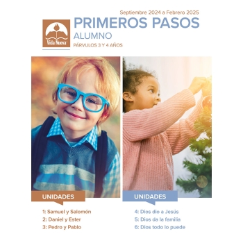 Primeros Pasos-Alumno 3-4 Años (Sep-Feb)