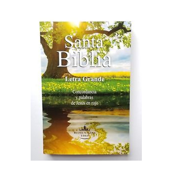 Biblia Letra Grande Mediana Rustica PJR RVR060LG Colores