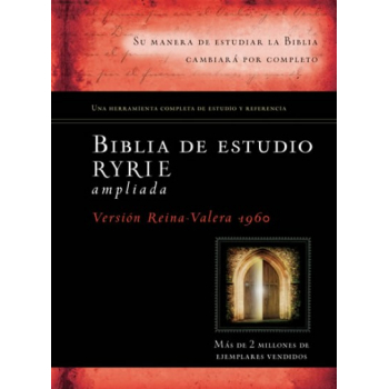 Biblia de estudio Ryrie ampliada RVR60 - Tapa Dura