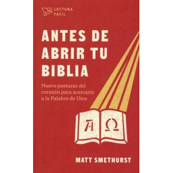 Antes de abrir la Biblia