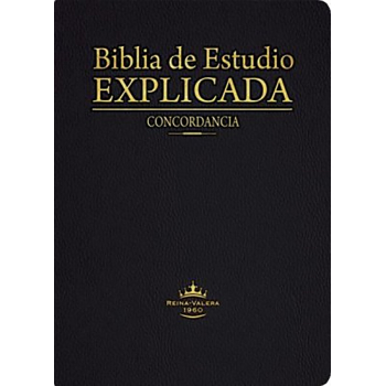 Biblia de Estudio Explicada con Concordancia RVR 1960