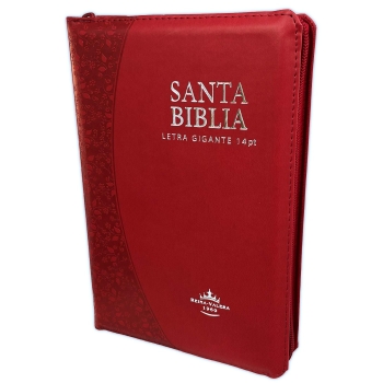 Biblia RVR60 letra gigante manual imit vino indice 14 PT