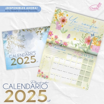 Calendario Planificador 2025 Paisajes Charity