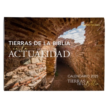 Calendario de Pared 2025 Tierras de la Biblia NPD