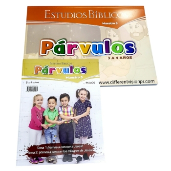 Parvulos Maestro Ayudas Visuales + 3 Alum 3-4