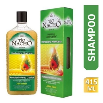 Shampoo Tío Nacho anti-caída herbolaria mexicana 415 ml