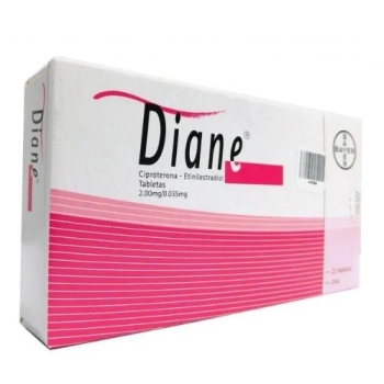 DIANE (CIPROTERONA / ETINILESTRADIOL) 2MG / 0.035MG 21 TAB