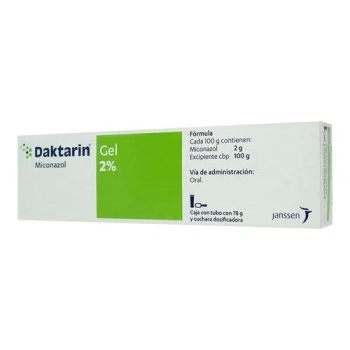 DAKTARIN (MICONAZOLE) ORAL GEL 2% 78g