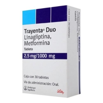 TRAYENTA DUO (LINAGLIPTIN / METFORMIN) 2.5mg/1000mg 30 TAB