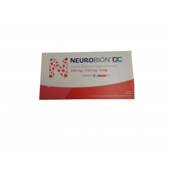 NEUROBION DC 1 000 (COMPLEJO B) 3 JERINGAS PRELLENADAS