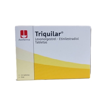 TRIQUILAR (LEVONORGESTREL / ETINILESTRADIOL) 21 GRAGEAS