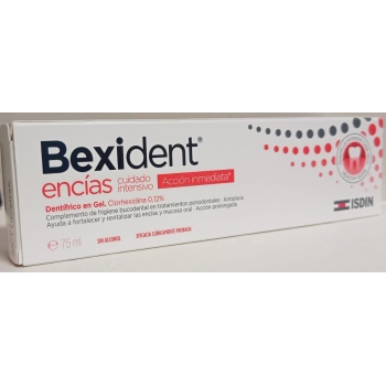 BEXIDENT (Clorhexidina 0,12%) ENCIAS GEL 75ML