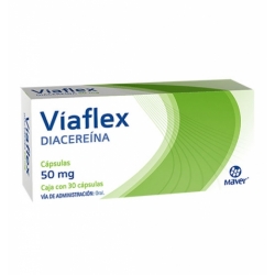 VIAFLEX (diacerein) 50 MG / 30 CAPSULES