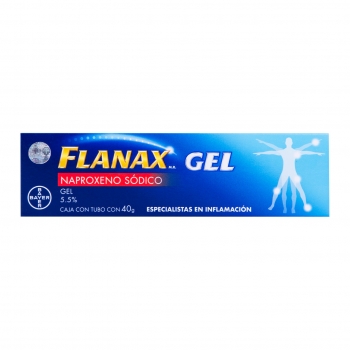 FLANAX GEL ( naproxeno sodico ) 5.5% 40 g.