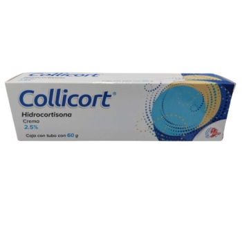 COLLICORT (HIDROCORTISONA) 2.5% CREMA 60G