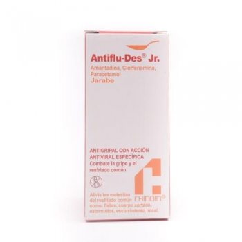 ANTIFLU-DES JR SOL  (Amantadina, clorfenamina, paracetamol) 60ML