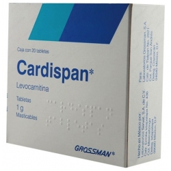 CARDISPAN CHEWABLES TABLETS 1G 20CT