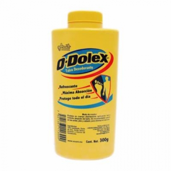 TALCO DESOD  ODOLEX  300G AMARILLO