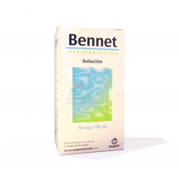 BENNET 100 ML (Desloratadina) *THIS PRODUCT IS ONLY AVAILABLE IN MEXICO