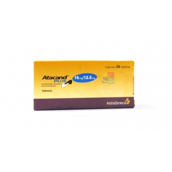 ATACAN PLUS (CANDESARTAN CILEXETILO/HCTZ) 16/12.5MG 28TAB