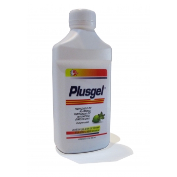 PLUSGEL (aluminum hydroxide / magnesium hydroxide / Dimethicone) suspension 360ml  *This product cannot be shipped internationally*