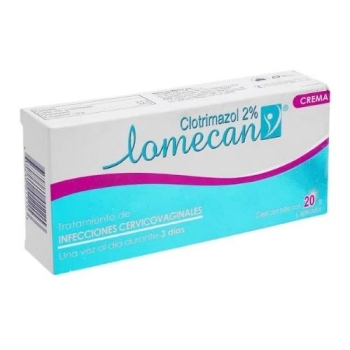 LOMECAN (Clotrimazole 2%) 20g and applicator