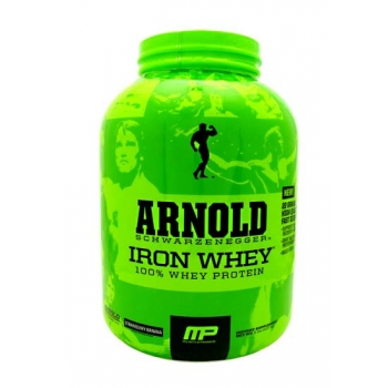 IRON WHEY 5 POUNDS  STRAWBERRY BANANA